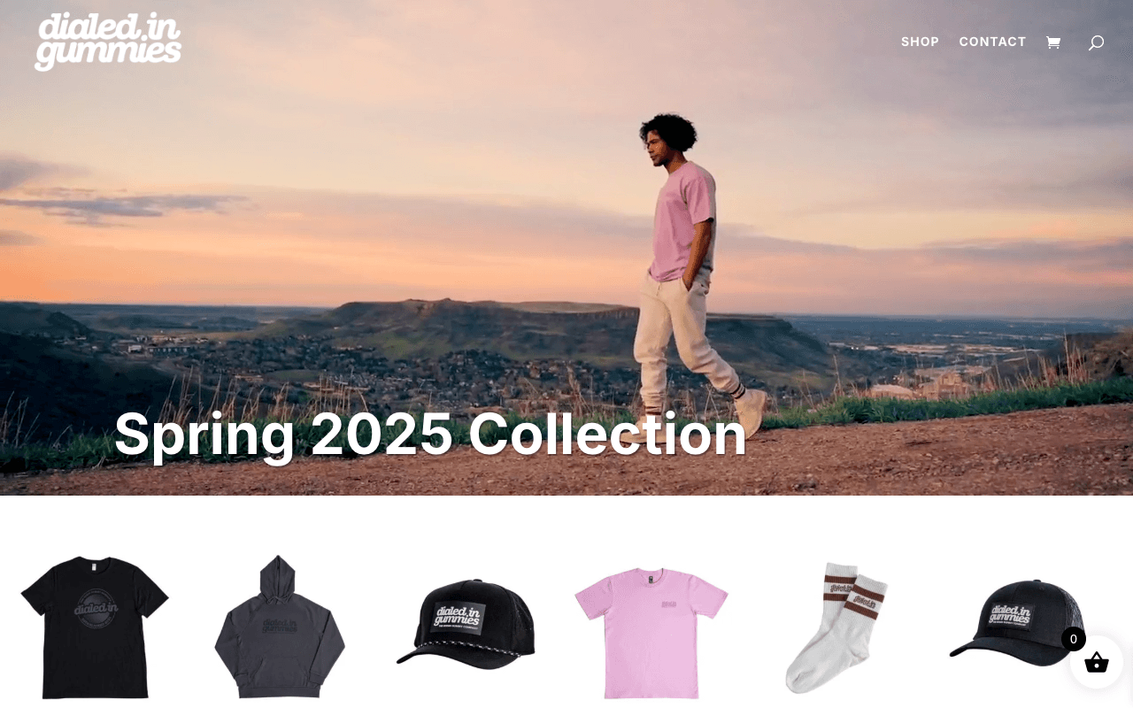 Dialed In Threads website